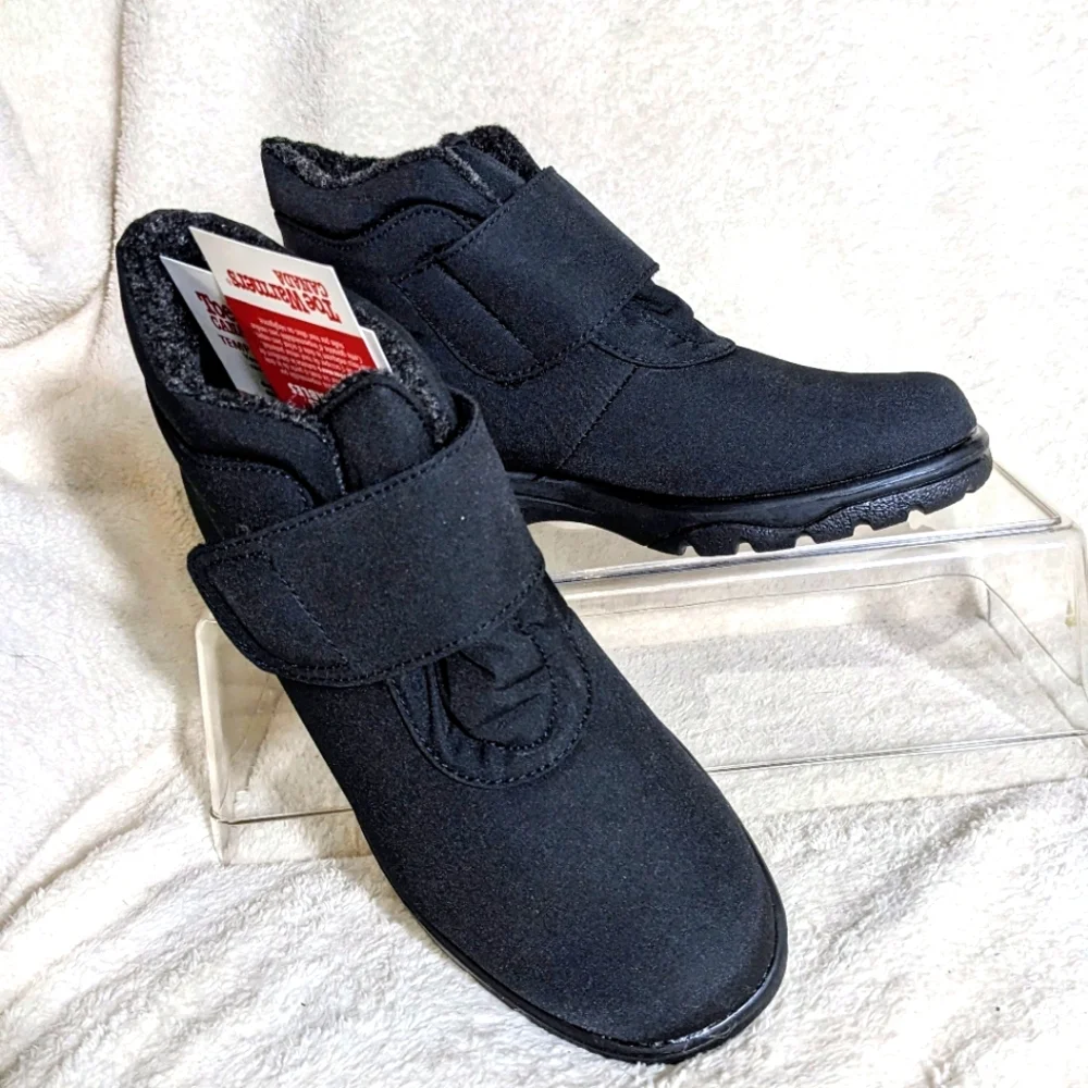 Women's Canadian Toe Warmers ACTIVE Black Winter Boot Waterproof | Size‎ 7.5